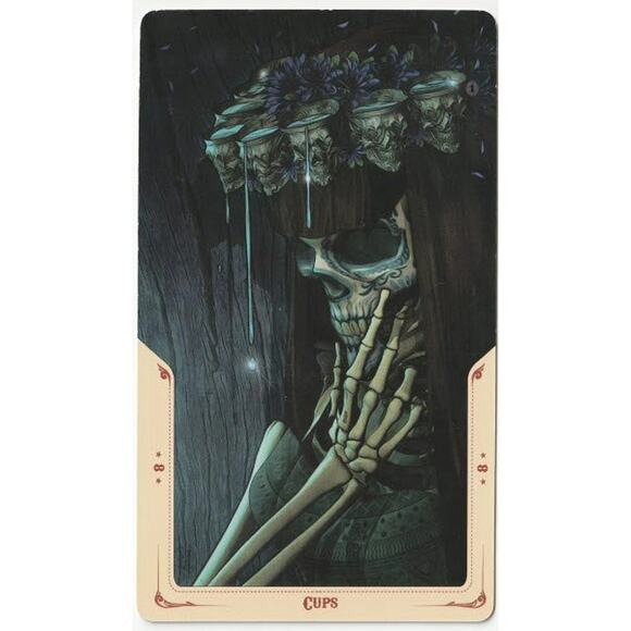Santa Muerte Tarot Mini - Book of The Dead by Fabio Listbani - Picture 11 of 11